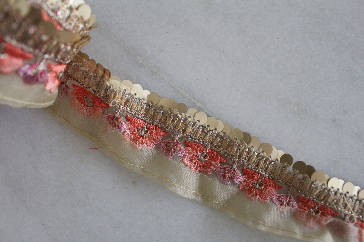 Flower Garden ( Cream × Pink - 1 )