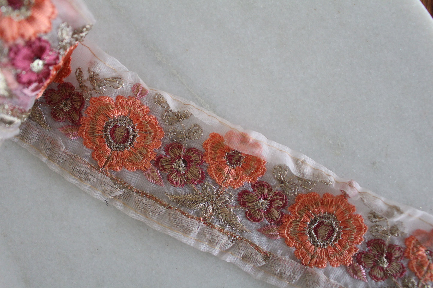 Flower Garden ( Plum × Orange - 1 )