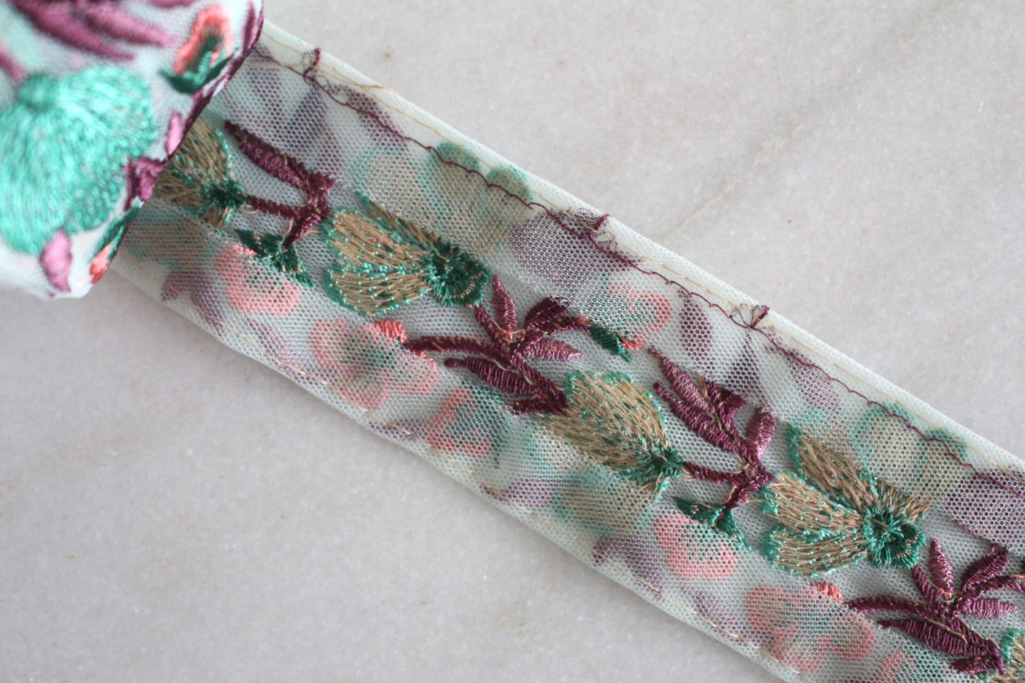 Flower Garden ( Green × Purple - 12350 )