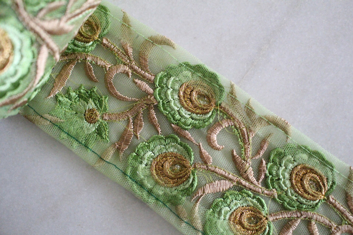 Flower ( Green - 12354 )