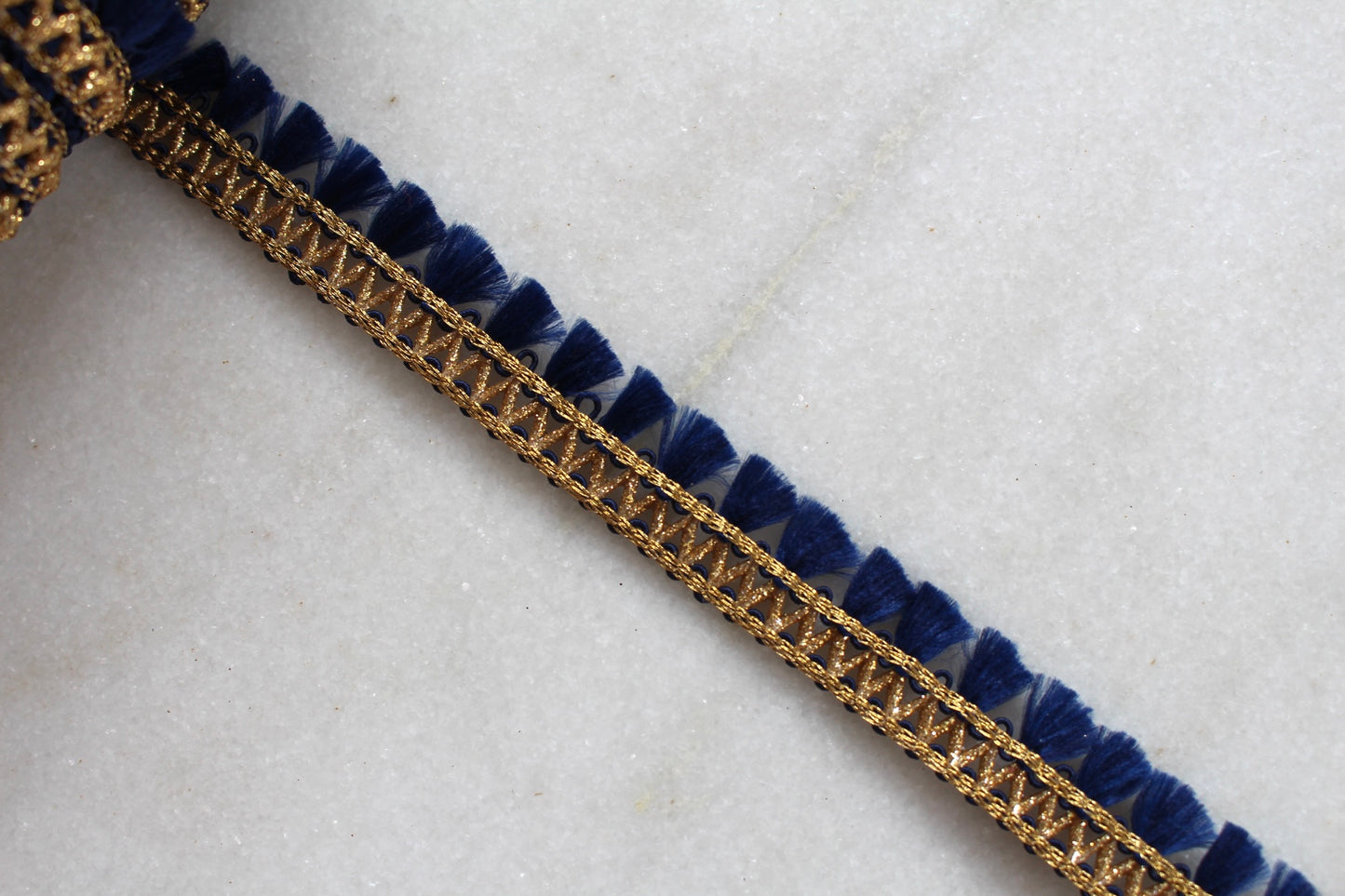 Unique Ribbons ( Tassels Navy - 26211938 )