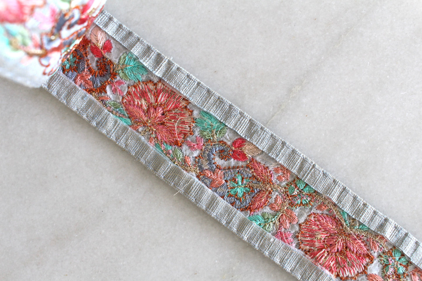 Flower Garden ( Blue × Pink - 40848 )