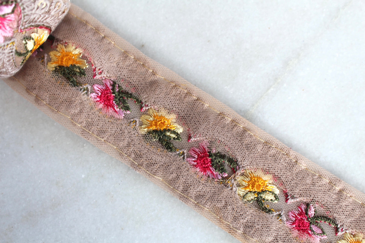 Flower Garden ( Beige × Pink Yellow - 082516 )