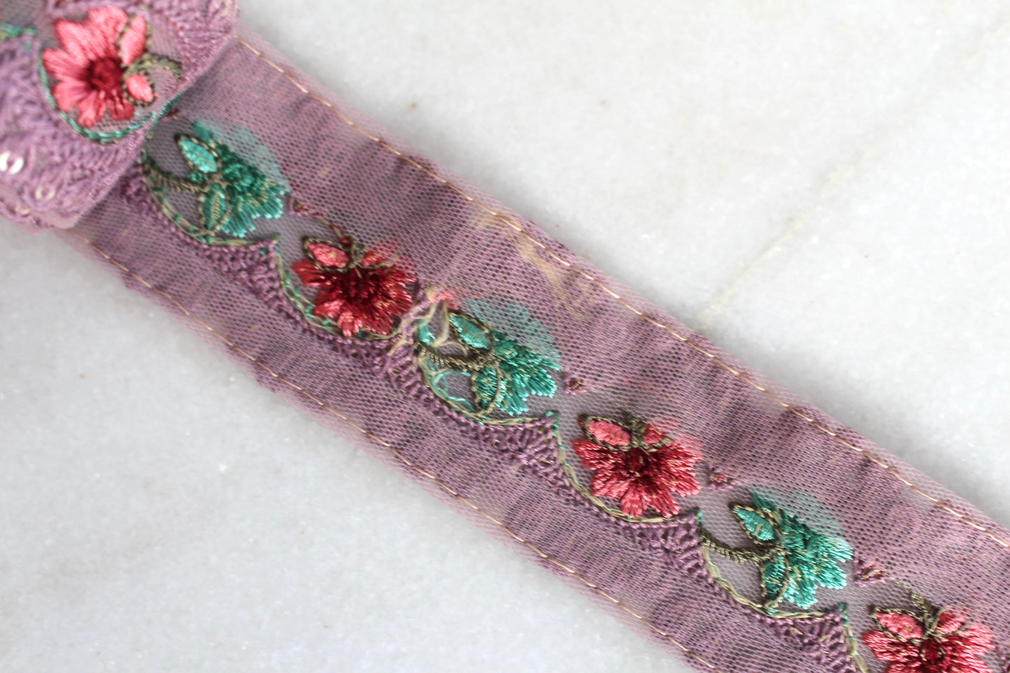 Flower Garden ( Purple × Pink Green - 082513 )