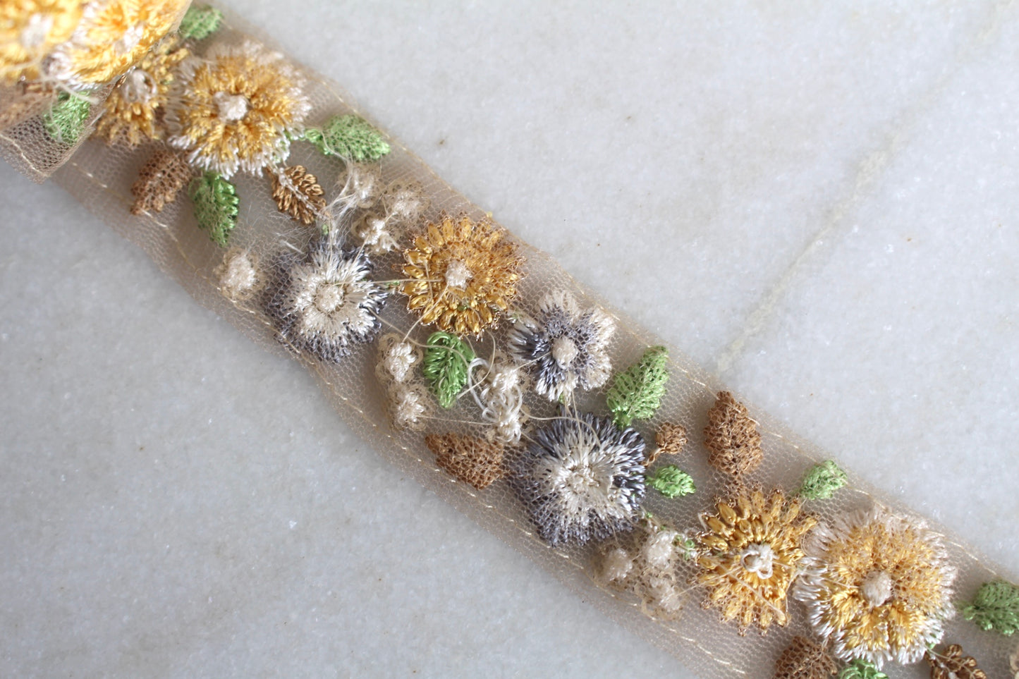 Flower Garden ( Yellow × Blue - 082554 )