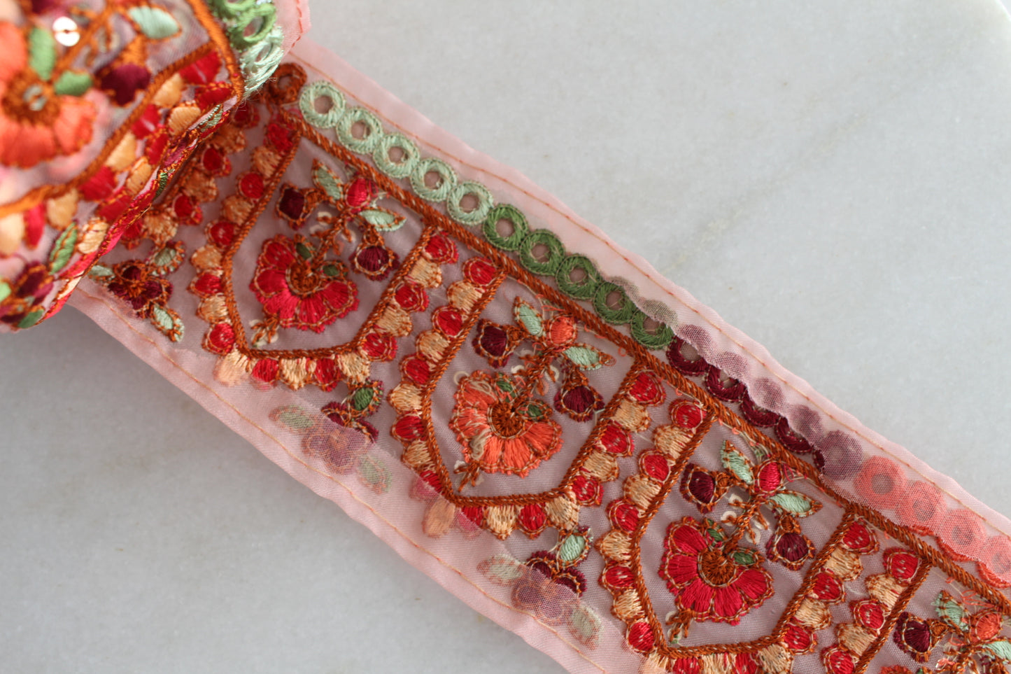 Flower Garden ( Beige × Arch Mirror - 092323 )