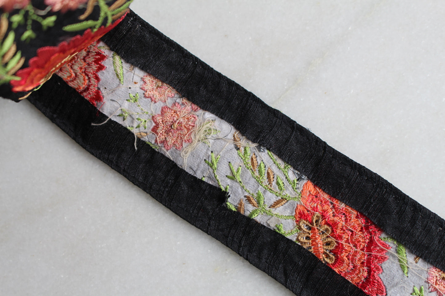 Flower Garden ( Black × Orange - 224292302 )