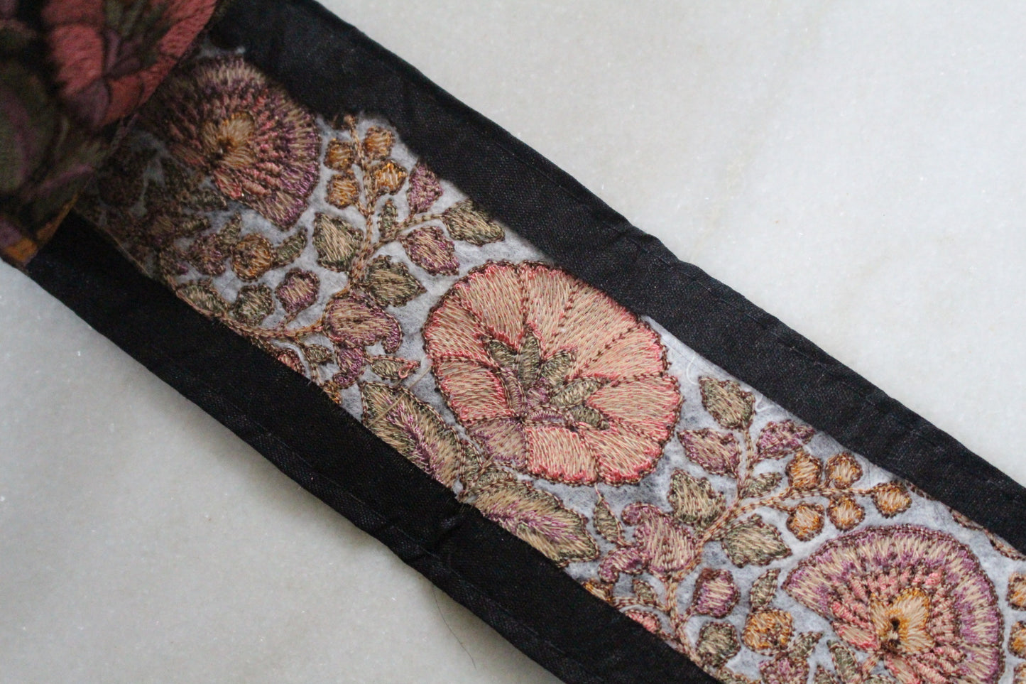 Flower Garden ( Black × Pink - 8 )