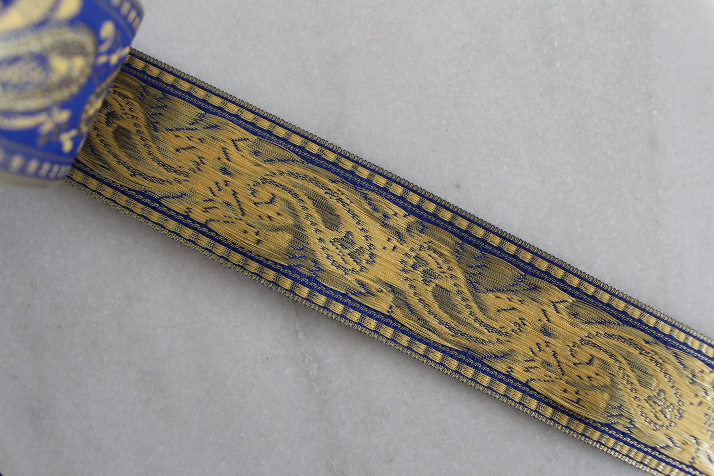 Indian Accent ( Blue × Gold - Peacock - 1 )