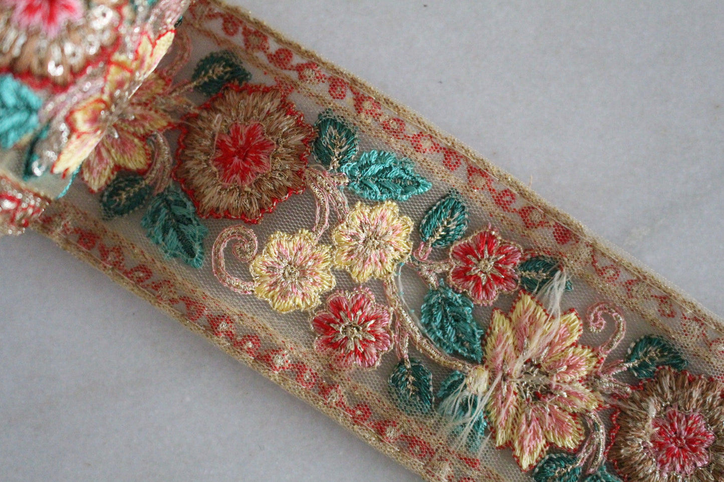 Flower Garden ( Red Bordered Flower - 1 )