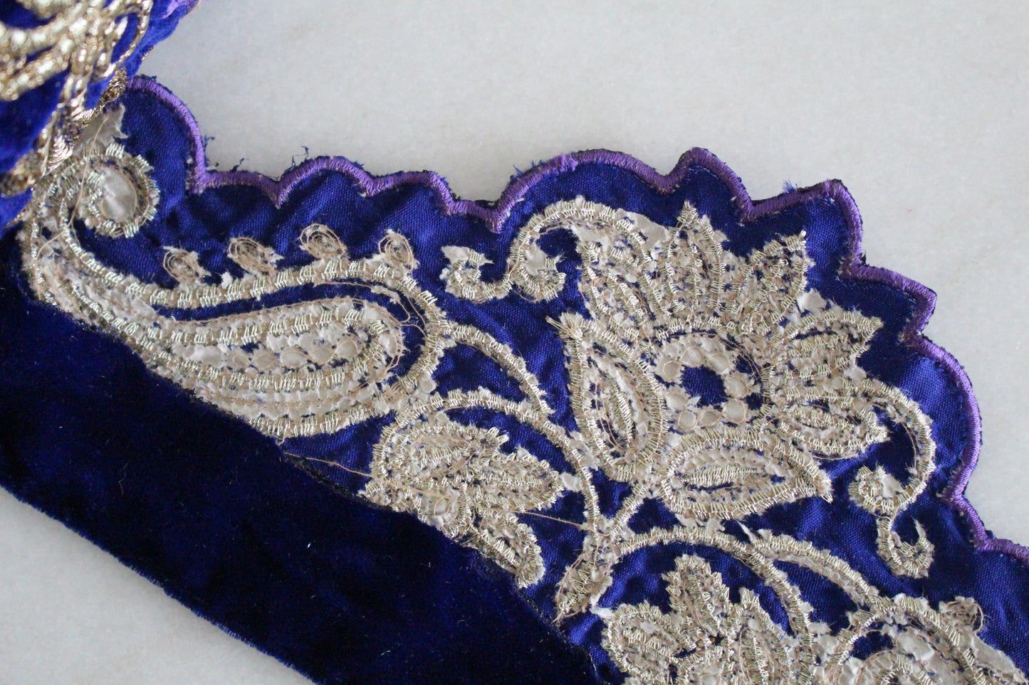 Unique Ribbon ( Blue × Purple - 1 )