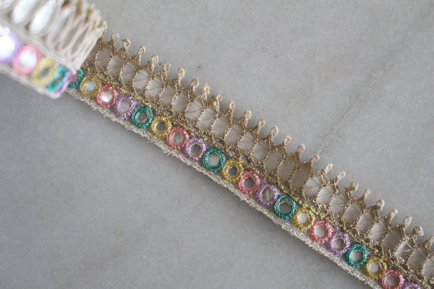 Unique Ribbons ( Silver × Colorful Mirror - 1 )