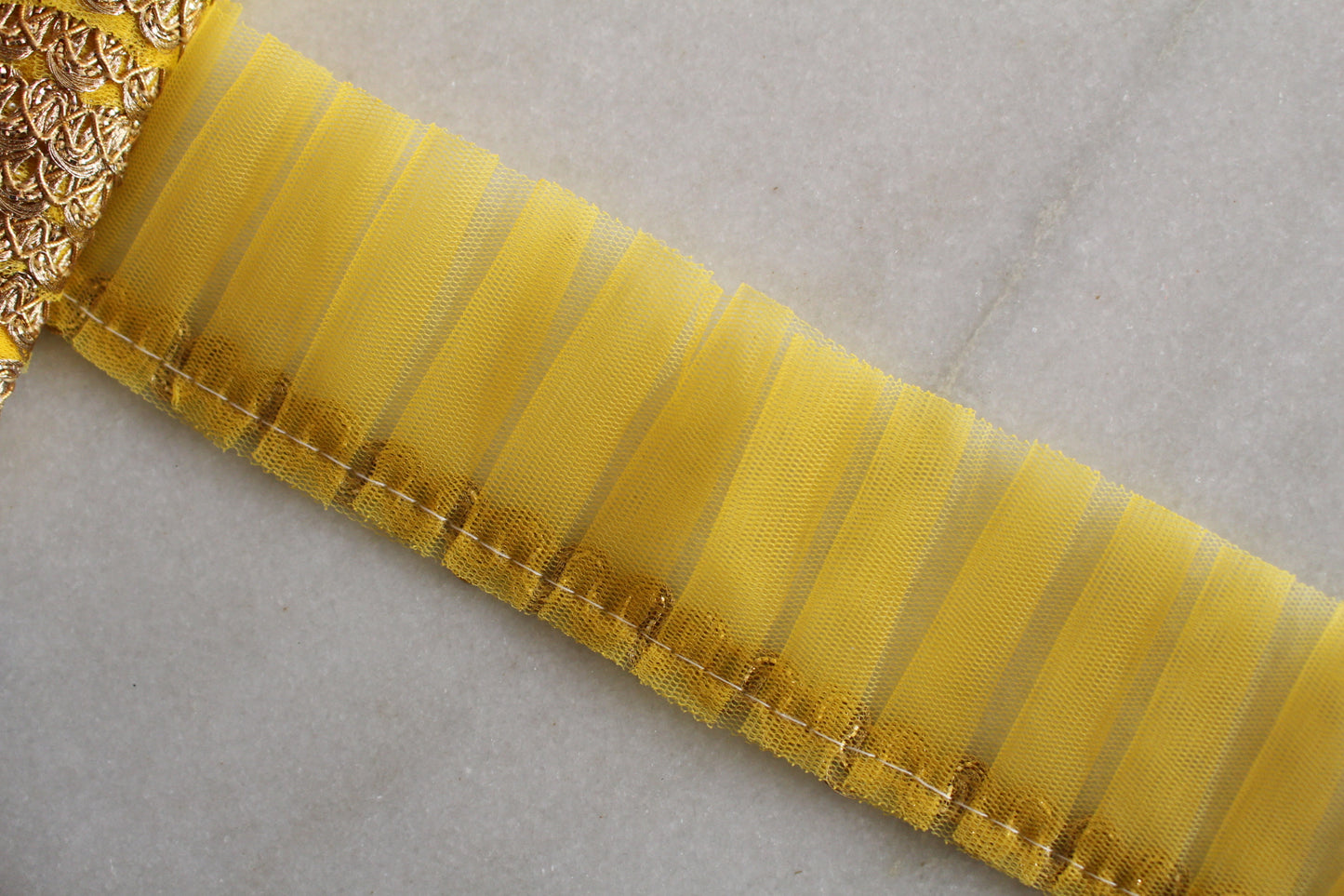 Unique Ribbon ( Tutu Deep Yellow - 4 )