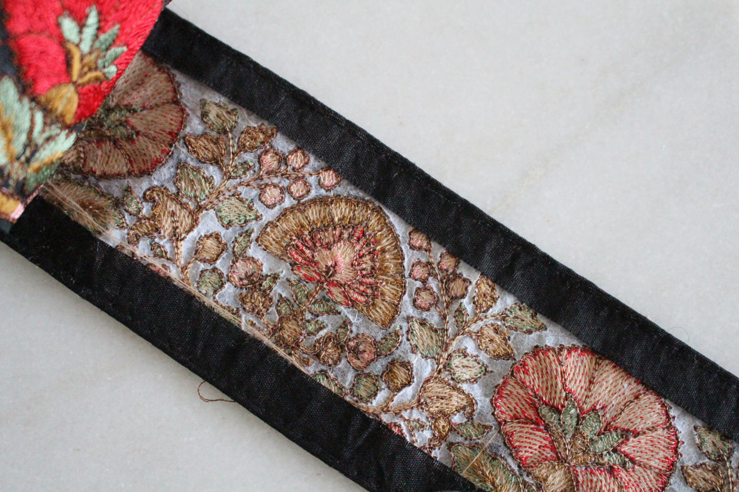 ◆Flower Garden ( Black × Red Flower - 2 )