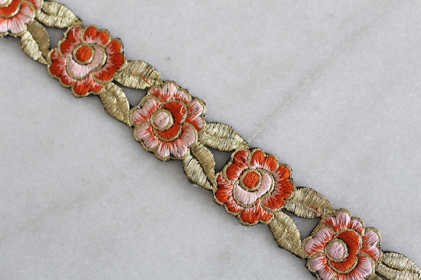 Flower ( Iron-on Orange - 11426 )