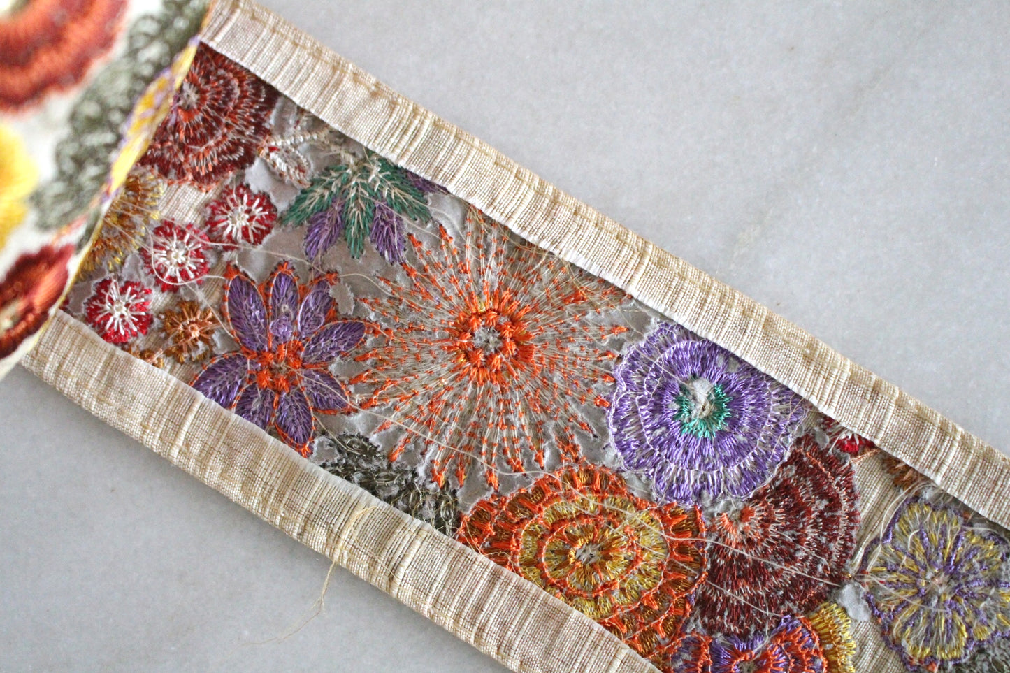 Flower Garden ( White × Yellow Purple - 11402 )