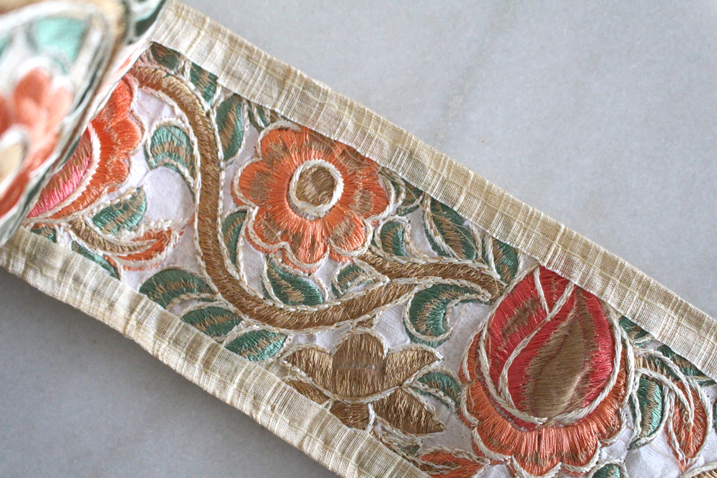 Flower Garden ( Beige × Tsubomi Pink - 11444 )