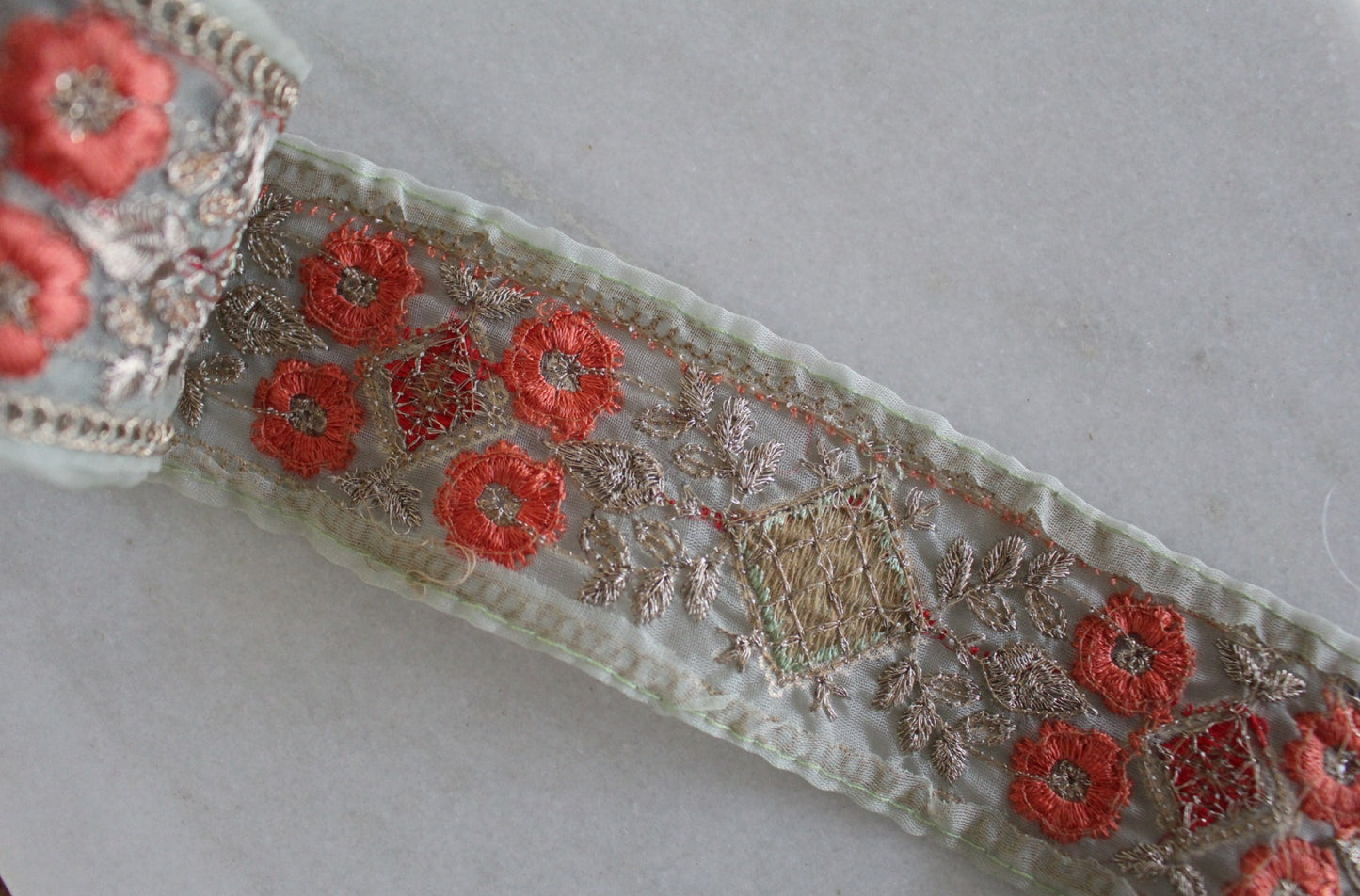 Flower Garden 28( Yellow Green × Orange )