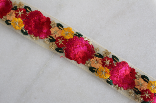 Flower Garden ( Pink × Orange - 2 )