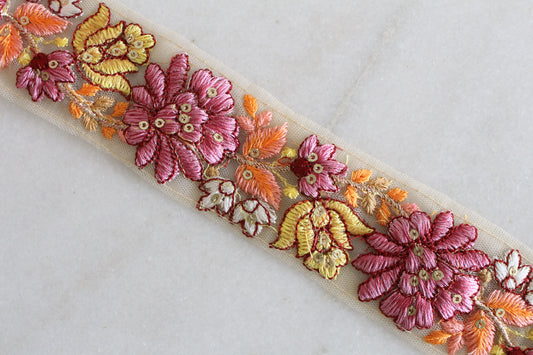 Flower Garden ( Purple × Yellow - 030440 )