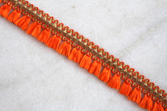 Unique Ribbons ( Tassels Orange - 26211947 )