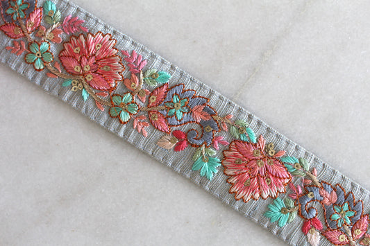 Flower Garden ( Blue × Pink - 40848 )