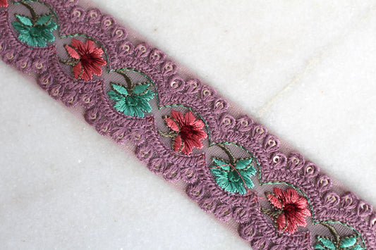 Flower Garden ( Purple × Pink Green - 082513 )