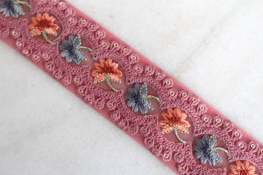 Flower Garden ( Pink × Pink Blue - 082514 )