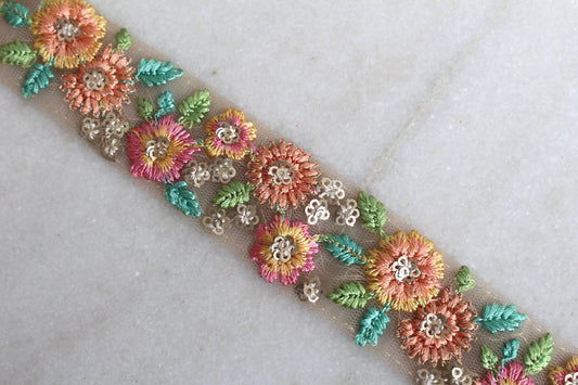 Flower Garden ( Pink × Yellow - 082553 )