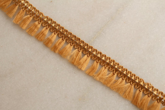 Unique ( Gold × Beige Tassels - 2231052 )