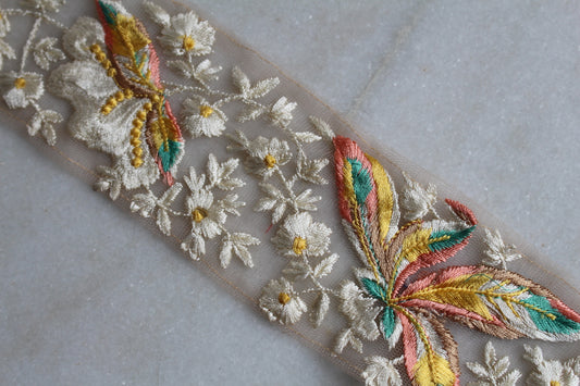 Flower Garden ( Beige × Yellow Blue - 224292348 )