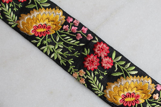 Flower Garden ( Black × Yellow - 224292304 )