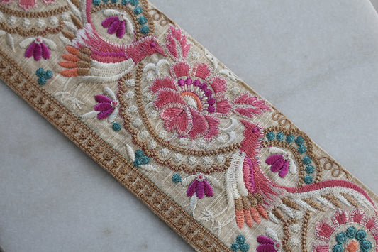 Flower Garden ( Birds Pink - 22652110 )