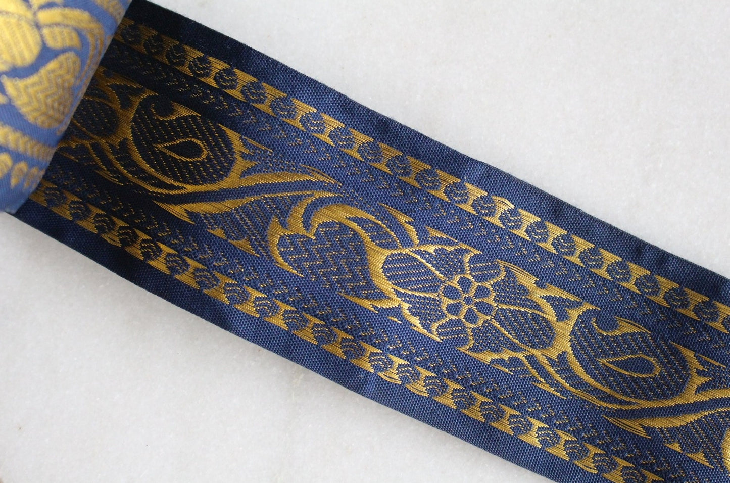 Indian Accent ( Navy × Gold - 1 )