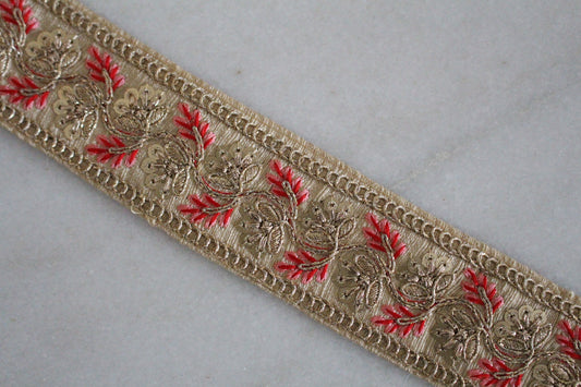 Flower Garden  ( Beige × Pink - 2 )