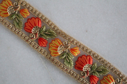 Flower Garden ( Gold × Yellow × Orange - 2 )