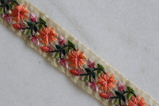 Flower Garden ( Yellow × Orange - 1 )