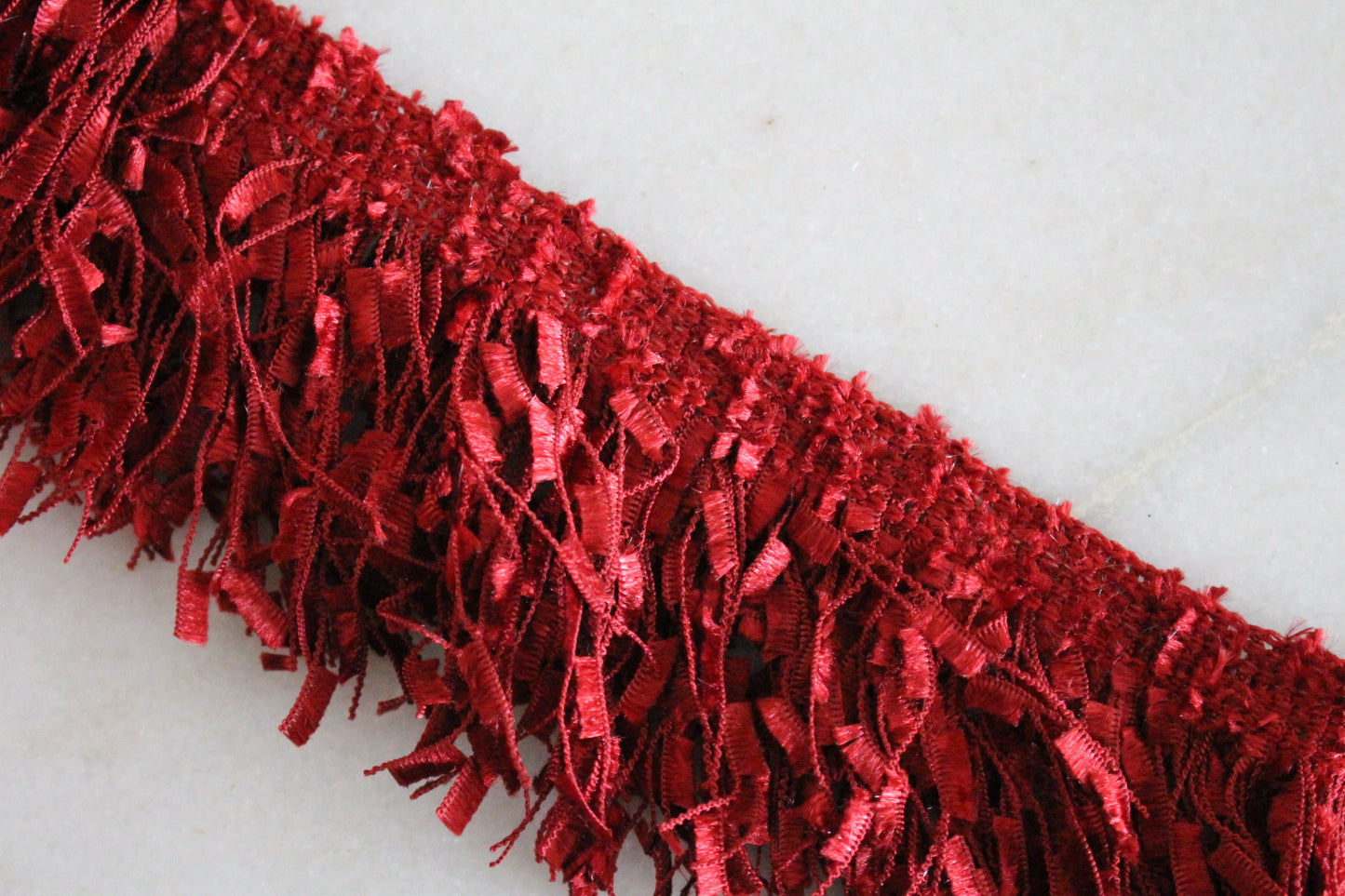 Unique Ribbons ( Fluffy Red - 1 )