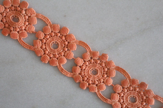 Unique Ribbon ( Salmon Pink - 3 )