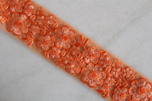 Flower ( Orange - 6 )