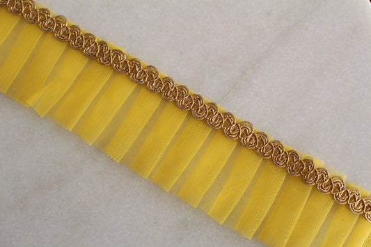 Unique Ribbon ( Tutu Deep Yellow - 4 )