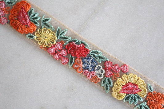 Flower Garden ( Orange × Colorful - 11415 )